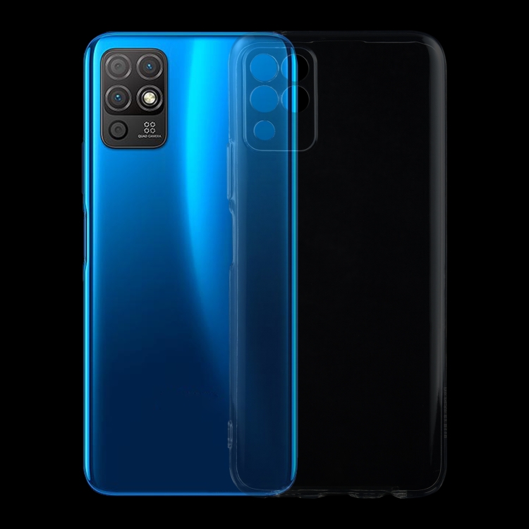 

For Honor Play 5T 0.75mm Ultra-thin Transparent TPU Soft Protective Case