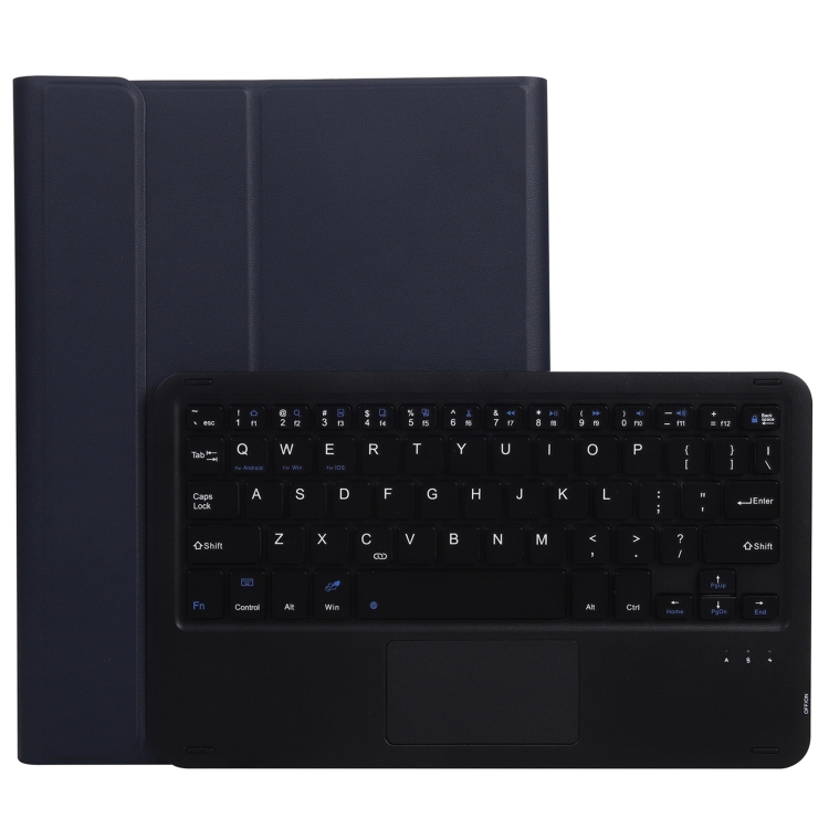 

A11-A 2 in 1 Removable Bluetooth Keyboard + Protective Leather Case with Touchpad & Holder for iPad Pro 11 2021 / 2020 / 2018, iPad Air 2020(Black)