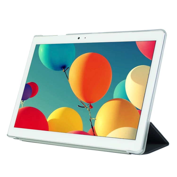 

Frosted Texture Horizontal Flip PU Leather Protective Case for Teclast T10, with Three-folding Holder (Black)