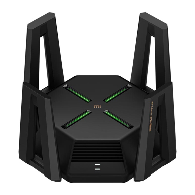 

Original Xiaomi AX9000 WiFi Router WiFi6 Enhanced Edition Tri-Band USB3.0 Wireless Mesh Network Game Acceleration Repeater 12 Antennas(Black)