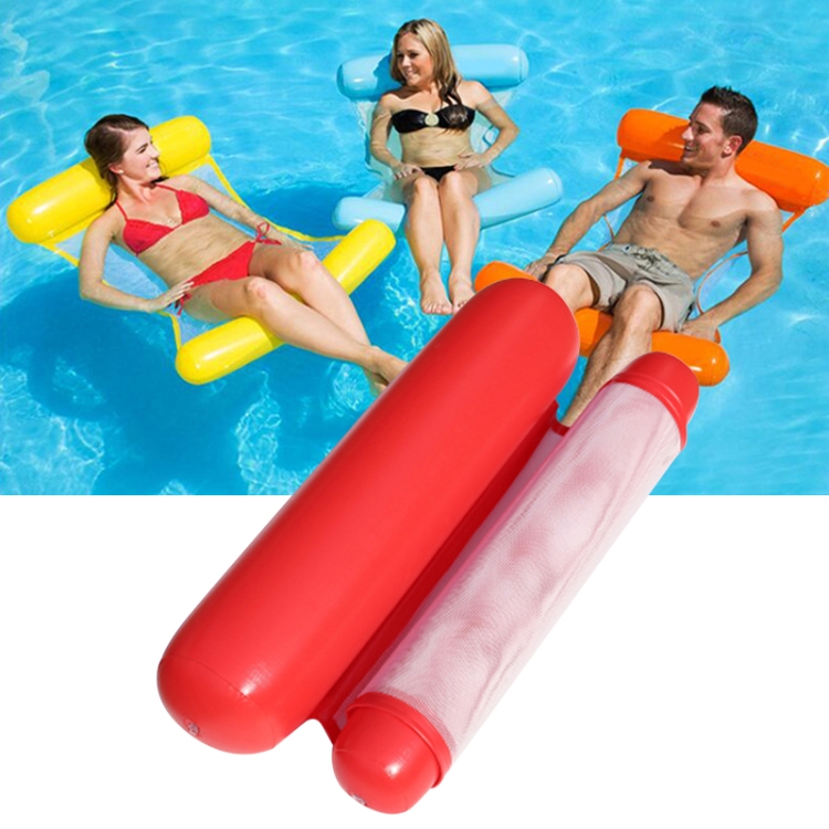 

Foldable Double-purpose Backrest Float Hammock with Net, Size: 130x73cm (Red)
