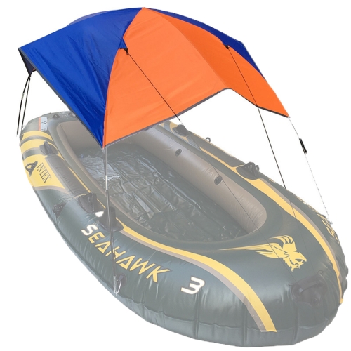 

68377 Folding Awning Canoe Rubber Inflatable Boat Parasol Tent for 4 Person,Boat is not Included