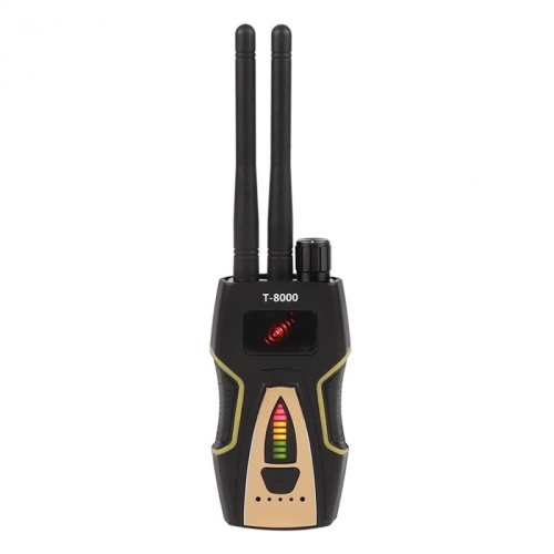 

T-8000 RF Signal Detector GSM Audio Finder GPS Scan Detector (Gold)