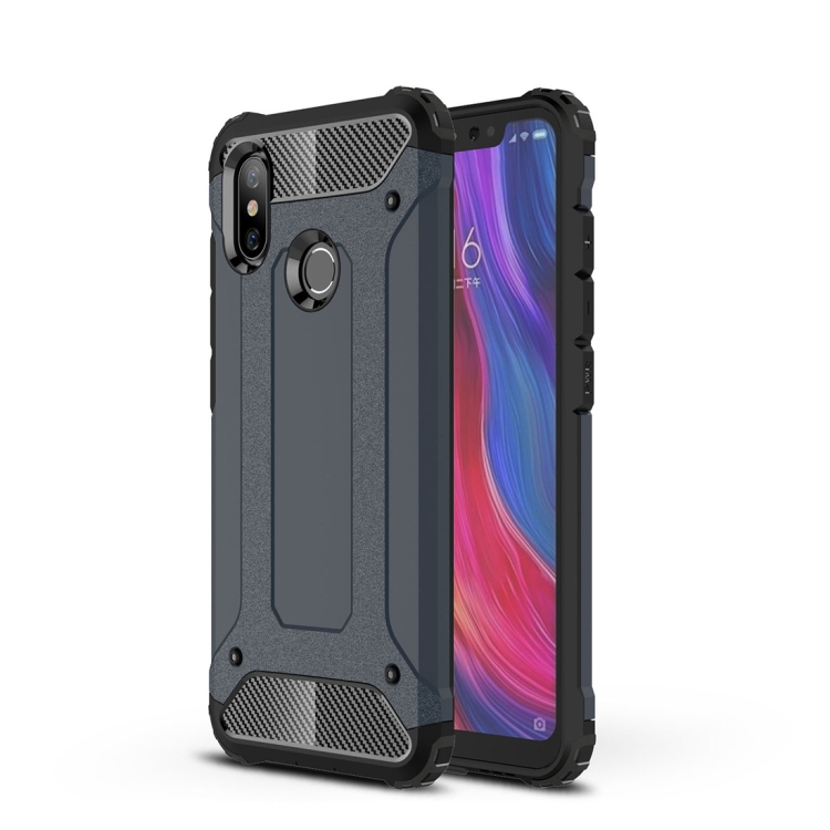 

Magic Armor TPU + PC Case for Xiaomi Mi 8 (Navy Blue)