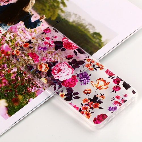 

Transparent Varnish Painting Soft TPU Case For Xiaomi Mi 6X / A2(Flowers)