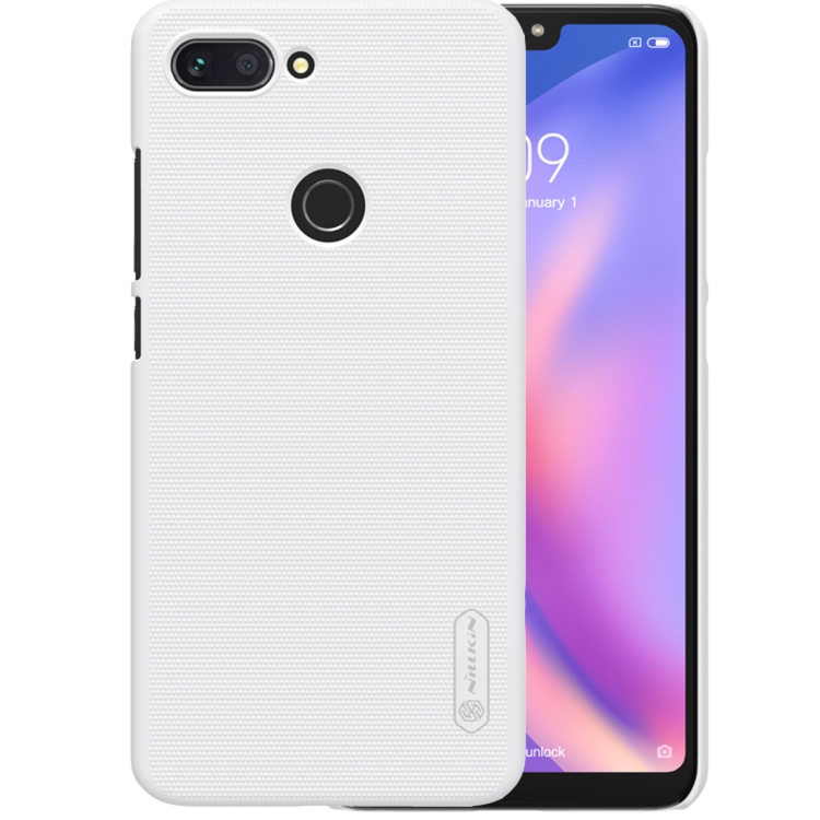 

NILLKIN Frosted Concave-convex Texture PC Case for Xiaomi Mi 8 Lite (White)