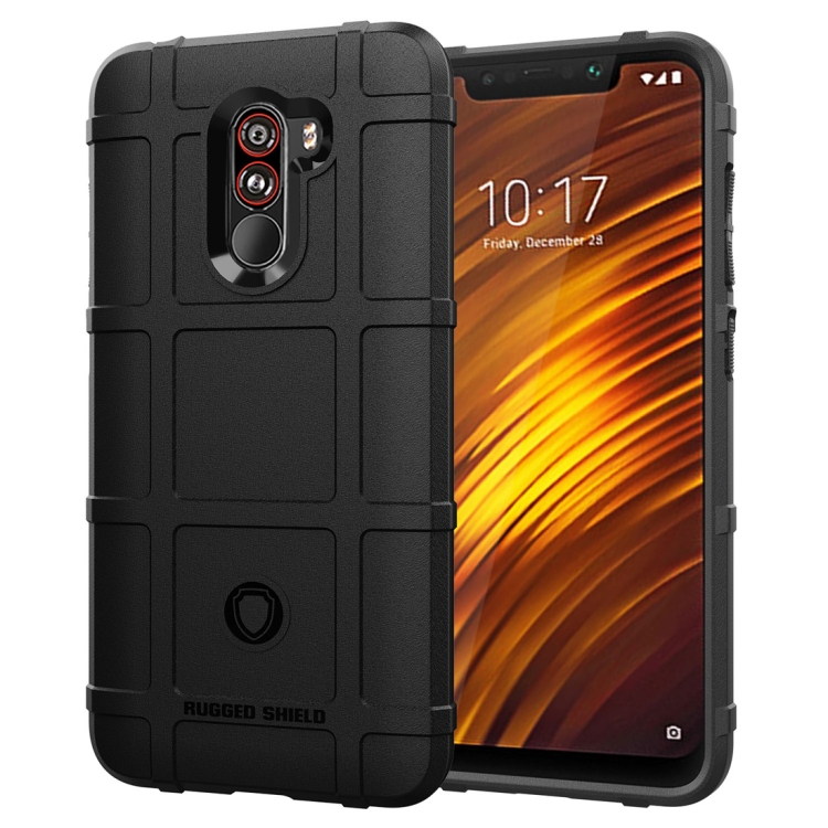 

Full Coverage Shockproof TPU Case for Xiaomi Pocophone F1 (Black)