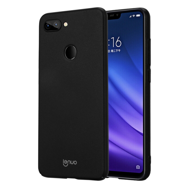 

lenuo Leshield Series Ultra-thin PC Case for Xiaomi Mi 8 Lite(Black)