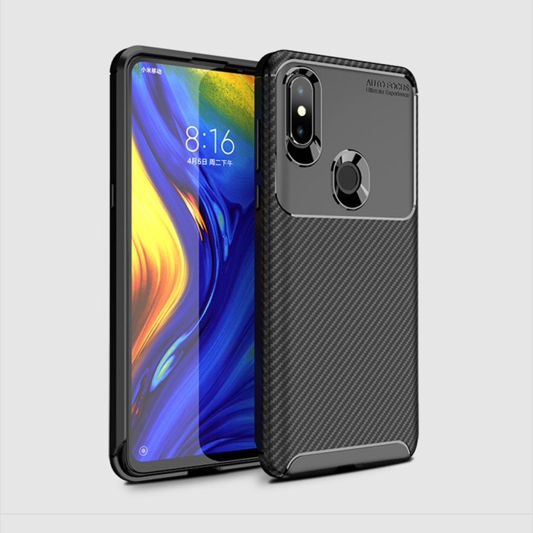 

Beetles Series Full Coverage Detachable TPU Protective Cover Case for Xiaomi Mix 3(Black)