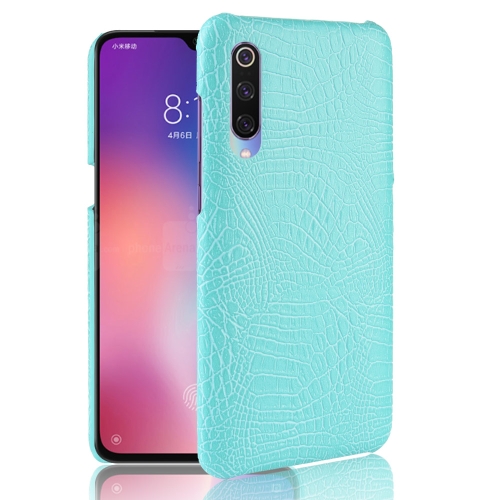 

Shockproof Crocodile Texture PC + PU Case for Xiaomi Mi 9 (Green)