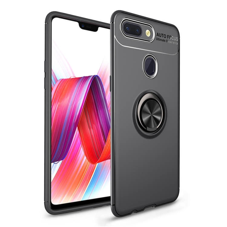 

lenuo Shockproof TPU Case for Xiaomi Mi 8 Lite, with Invisible Holder (Black)