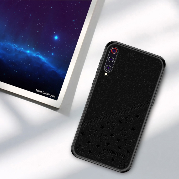

PINWUYO Full Coverage Waterproof Shockproof PC+TPU+PU Case for Xiaomi Mi 9 (Black)
