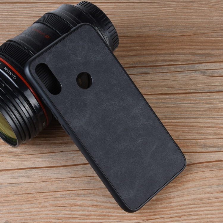 

Shockproof Sheep Skin PC + PU + TPU Case for Xiaomi Redmi 7 (Black)