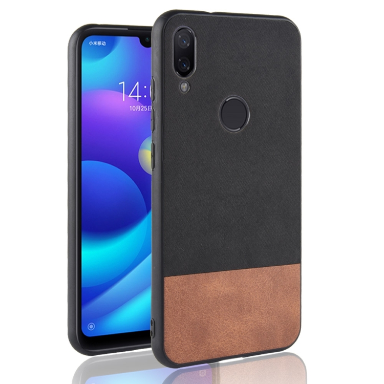 

Shockproof Color Matching Denim PC + PU + TPU Case for Xiaomi Redmi 7 (Black)