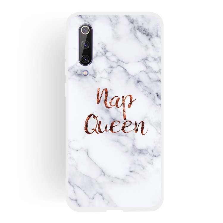

Queen Frosted Matte Semi-transparent TPU Marble Phone Case for Xiaomi Mi 9 SE