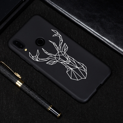 

Elk Painted Pattern Soft TPU Case for Xiaomi Redmi 7