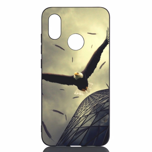 

Eagle Painted Pattern Soft TPU Case for Xiaomi Mi 8