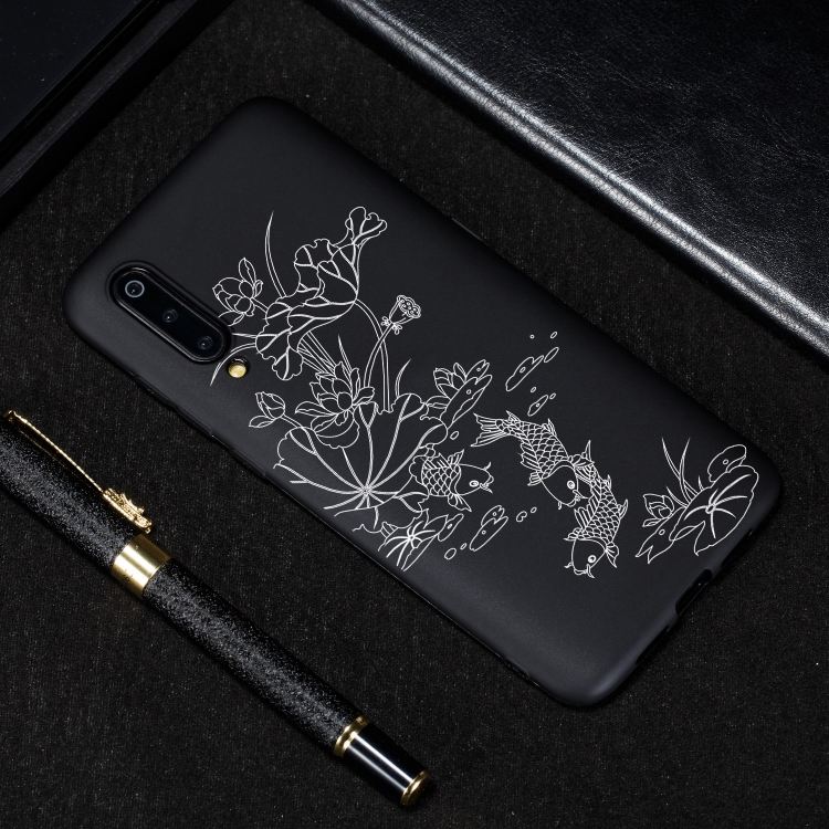 

Lotus Pond Painted Pattern Soft TPU Case for Xiaomi Mi 9 SE