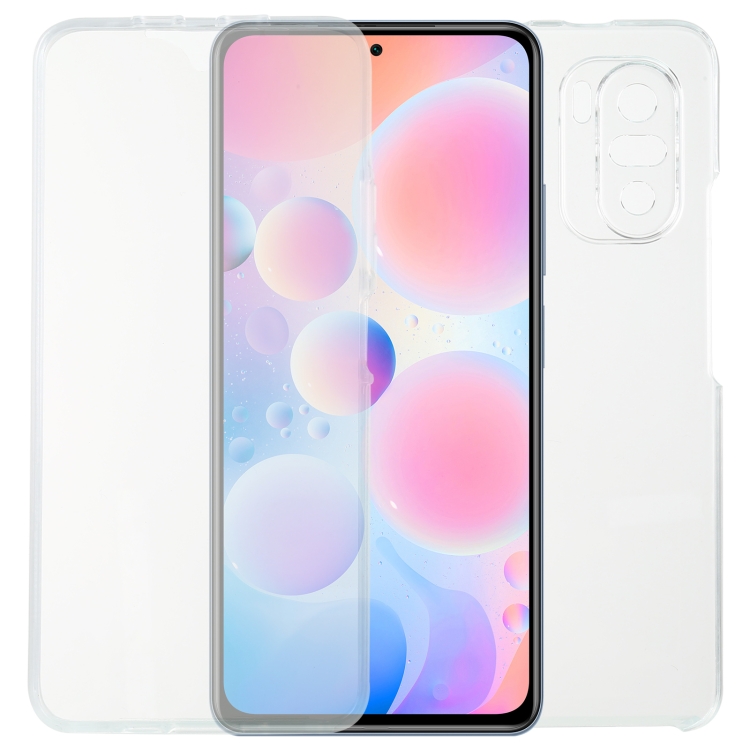 

For Xiaomi Redmi K40 PC+TPU Ultra-Thin Double-Sided All-Inclusive Transparent Case