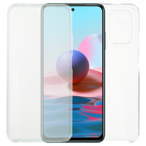 

For Xiaomi Redmi Note 10 PC+TPU Ultra-Thin Double-Sided All-Inclusive Transparent Case