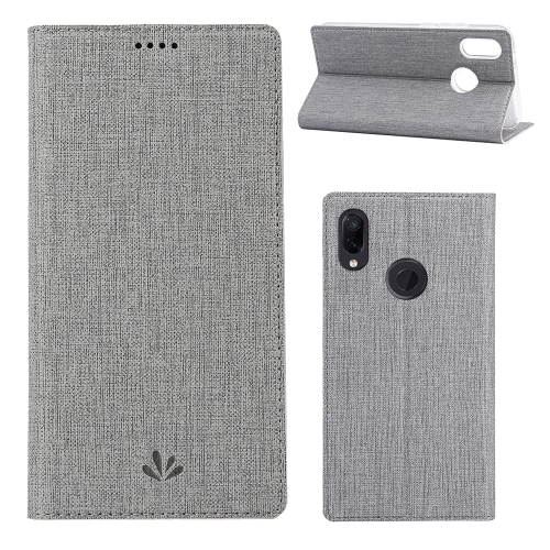 

ViLi DMX Multifunctional Horizontal Flip Leather Case for Xiaomi Redmi Note 7, with Card Slot & Holder(Grey)