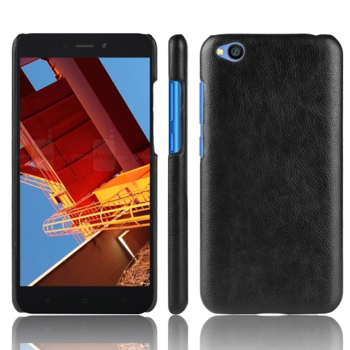 

Shockproof Litchi Texture PC + PU Protective Case for Xiaomi Redmi Go (Black)