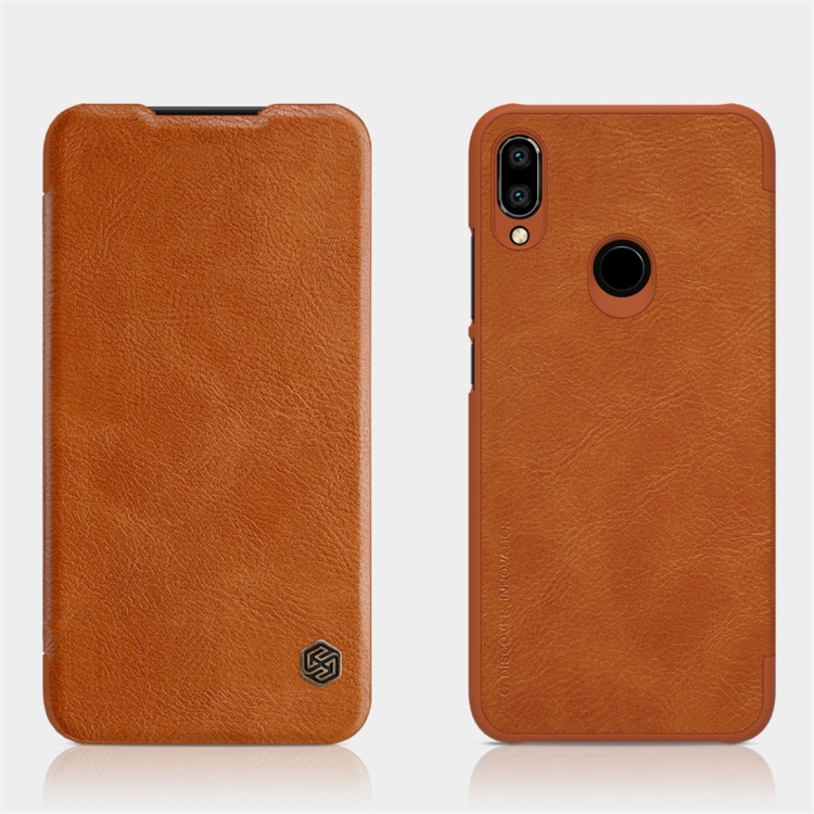 

NILLKIN Crazy Horse Texture Horizontal Flip Leather Case for Xiaomi Redmi Note 7 , with Card Slot (Brown)