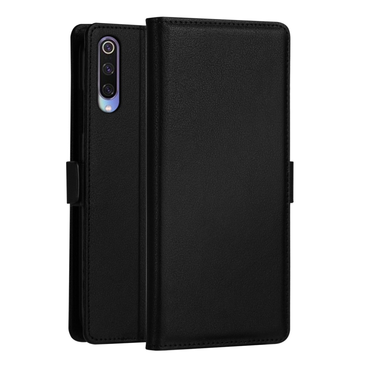 

DZGOGO MILO Series PC + PU Horizontal Flip Leather Case for Xiaomi Mi 9, with Holder & Card Slot & Wallet (Black)