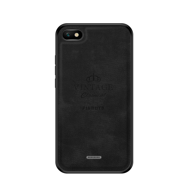 

PINWUYO Shockproof Waterproof Full Coverage PC + TPU + Skin Protective Case for Xiaomi Redmi 6A (Black)