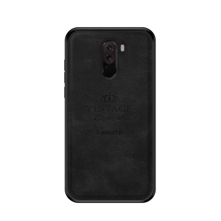 

PINWUYO Shockproof Waterproof Full Coverage PC + TPU + Skin Protective Case for Xiaomi Pocophone F1 (Black)