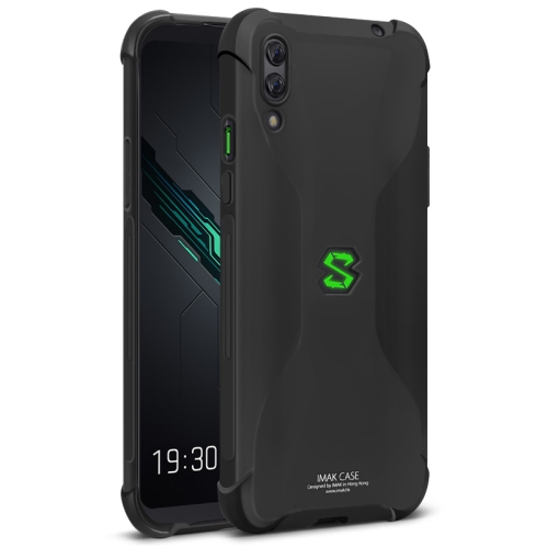 

IMAK All-inclusive Shockproof Airbag TPU Case for Xiaomi Black Shark 2, with Screen Protector (Black)