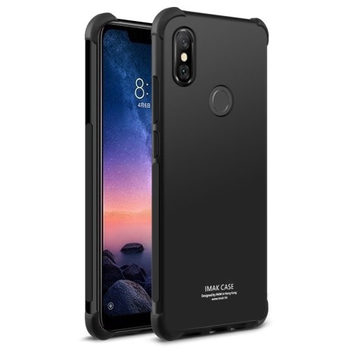 

IMAK All-inclusive Shockproof Airbag TPU Case for Xiaomi Redmi Note 6 Pro, with Screen Protector(Black)