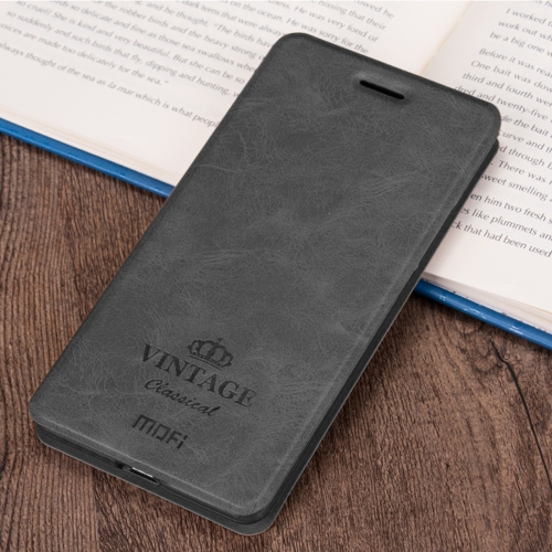 

MOFI Crazy Horse Texture Horizontal Flip PU Leather Case for Xiaomi Pocophone F1, with Holder & Card Slot (Black)
