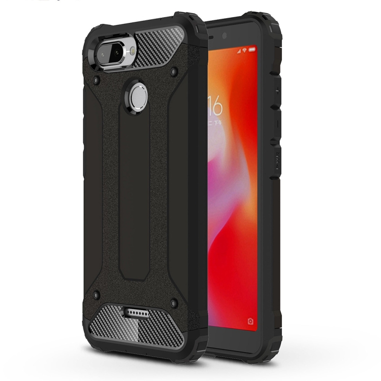 

Magic Armor TPU + PC Combination Case for Xiaomi Redmi 6 (Black)