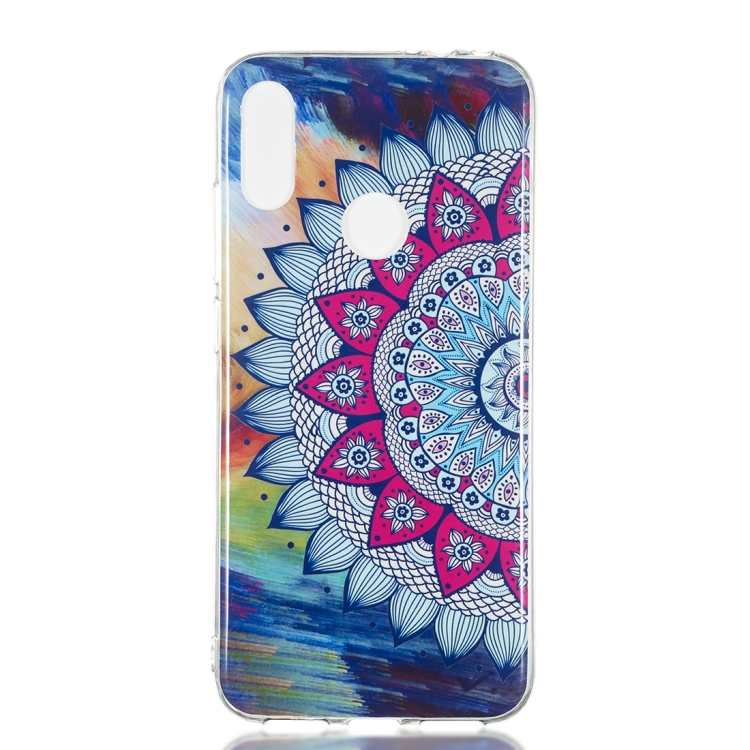 

Colorful Sun Flower Pattern Noctilucent TPU Soft Case for Xiaomi Redmi Note 7