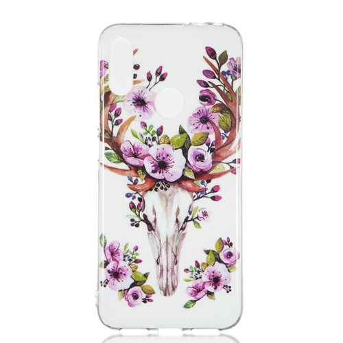 

Sika Deer Pattern Noctilucent TPU Soft Case for Xiaomi Redmi Note 7
