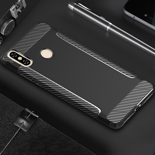 

Carbon Fiber Anti-slip TPU Protective Case for Xiaomi Mi 6X / A2 (Black)