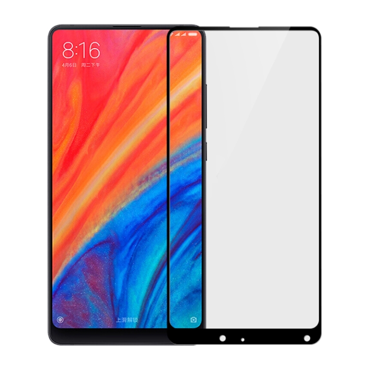 

MOFI for Xiaomi Mi Mix 2S 9H Surface Hardness 2.5D Edge Full Screen Tempered Glass Film Screen Protector(Black)