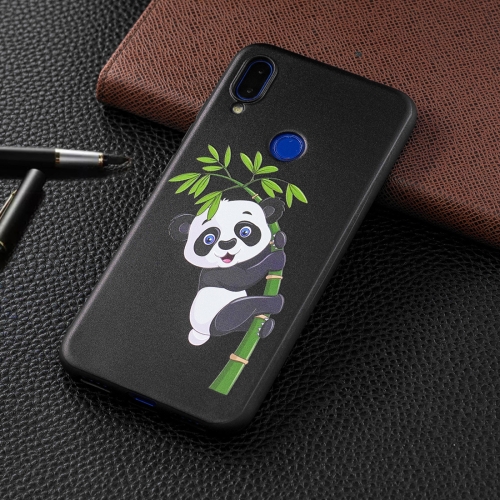 

Embossed Painted Panda and Bamboo Pattern TPU Case for Xiaomi Redmi Note 7 / Redmi Note 7 Pro