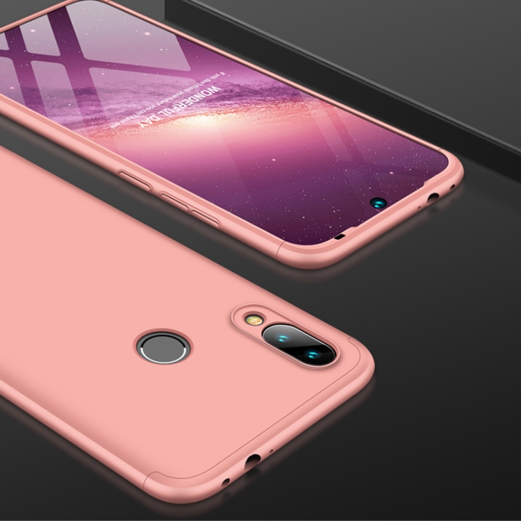 

GKK Three Stage Splicing Full Coverage PC Case for Xiaomi Redmi 7 / Redmi Y3 (Rose Gold)