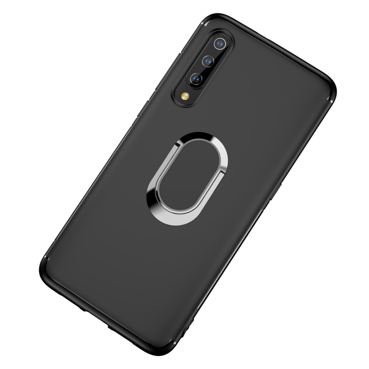 

Shockproof TPU Full Protective Case for Xiaomi Mi 9, with 360 Degree Rotation Holder (Black)