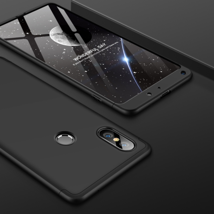 

GKK PC 360 Degrees Full Coverage Case for Xiaomi Mi Mix 2S(Black)