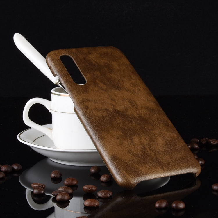 

Shockproof Litchi Texture PC + PU Case for Xiaomi Mi 9 SE (Brown)