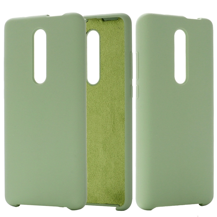 

Solid Color Liquid Silicone Dropproof Protective Case for Xiaomi Redmi K20 / K20 Pro / Mi 9T / Mi 9T Pro(Green)