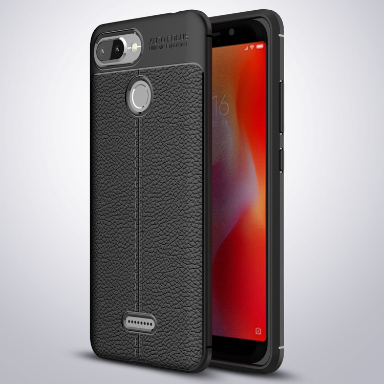 

TPU Shockproof Case for Xiaomi Redmi 6 (Black)