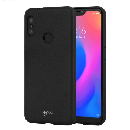 

lenuo Leshield Series Ultra-thin PC Case for Xiaomi Redmi 6 Pro (Mi A2 Lite)(Black)