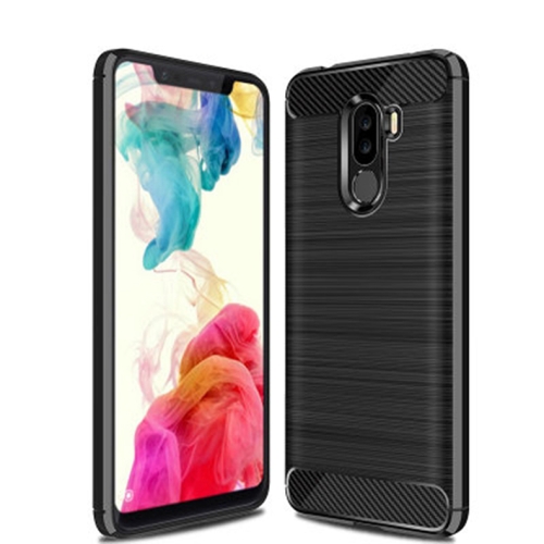 

Brushed Texture Drop-proof TPU Case for Xiaomi POCO F1 (Black)