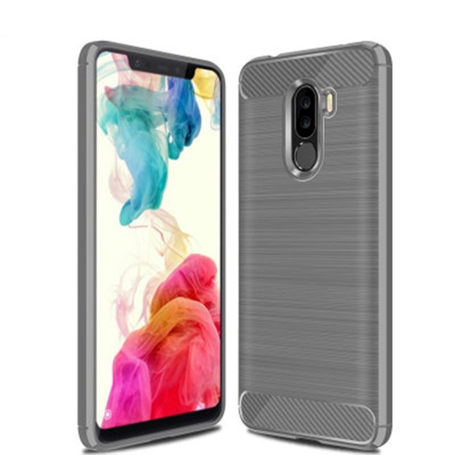 

Brushed Texture Drop-proof TPU Case for Xiaomi POCO F1 (Grey)