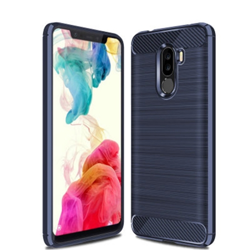 

Brushed Texture Drop-proof TPU Case for Xiaomi POCO F1 (Blue)