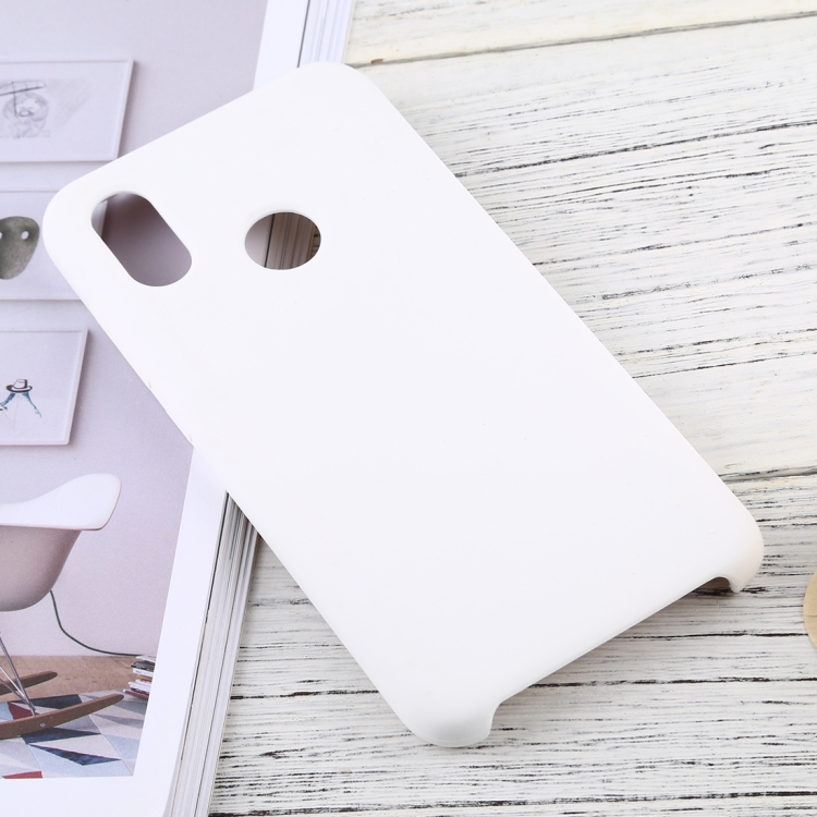 

Solid Color Liquid Silicone Dropproof Protective Case for Xiaomi Mi 8 (White)